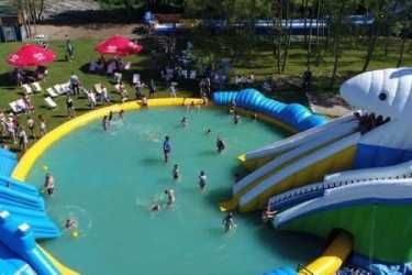 Obóz młodzieżowy, „NADMORSKI MEGA FUN” : 3 wycieczki - Pomerania Fun Park, lasertag, archery tag, holi dodatkowo: park linowy, paddleboard, kolonia 7-10 obóz 11-14 lat